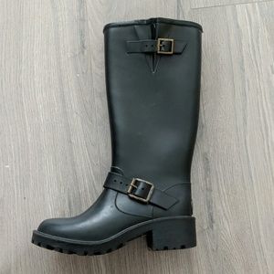 DAV knee high rain boots sz7